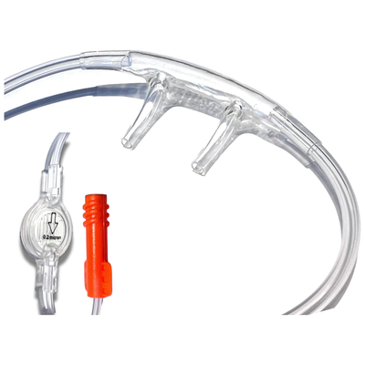 Nasal CO₂ Cannula for Oridion Microstream with Micron Filter, Adult - Pack of 10