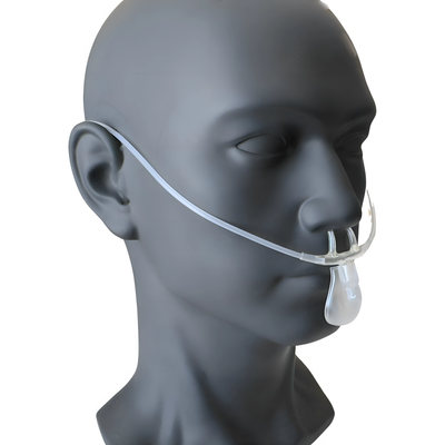 Nasal/Oral Dual CO₂ Cannula with O₂ Delivery with Male Luer Lock Connection, Adult 7' - Pack of 10
