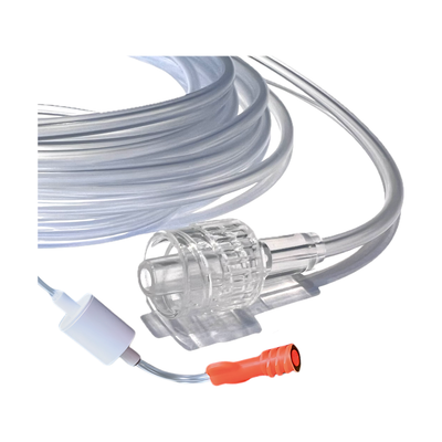 CO₂ Sample Line for Oridion Microstream with Filter, Male Luer Lock Connection, 7' - Pack of 10