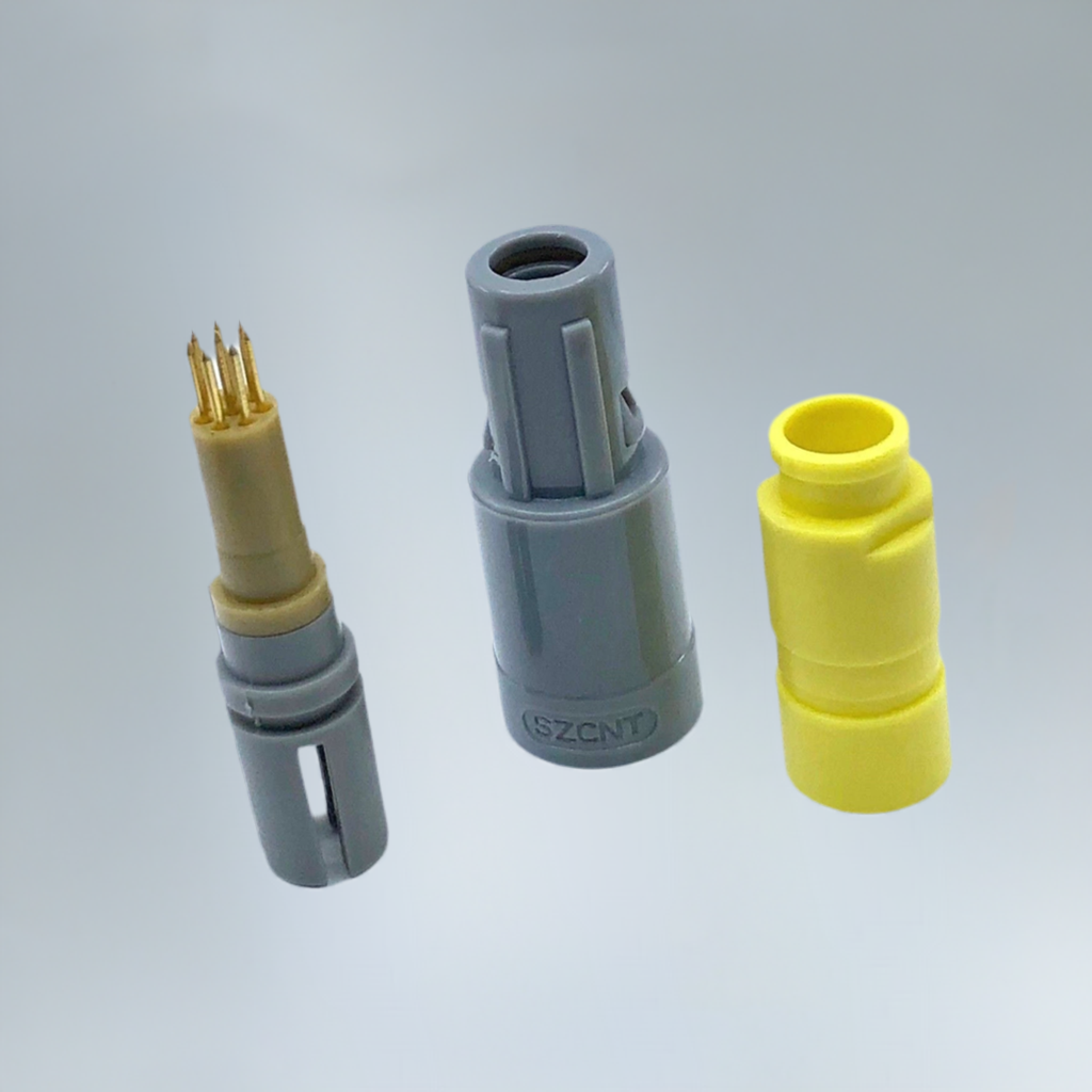 Lemo Plug Cap LEMO Connector Replacement Assembly – Capnography Supply
