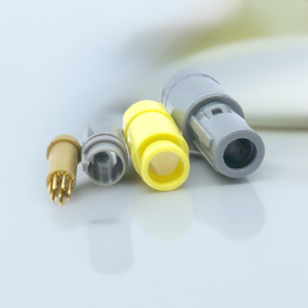 Lemo Plug Cap LEMO Connector Replacement Assembly – Capnography Supply