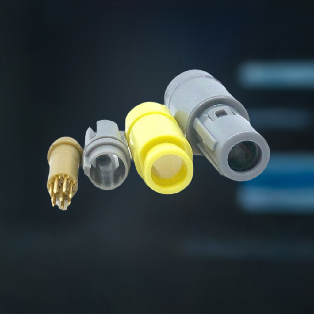 Lemo Plug Cap LEMO Connector Replacement Assembly – Capnography Supply