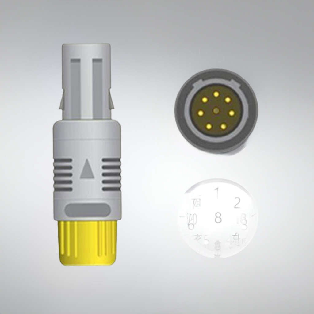 Lemo Plug Cap LEMO Connector Replacement Assembly – Capnography Supply