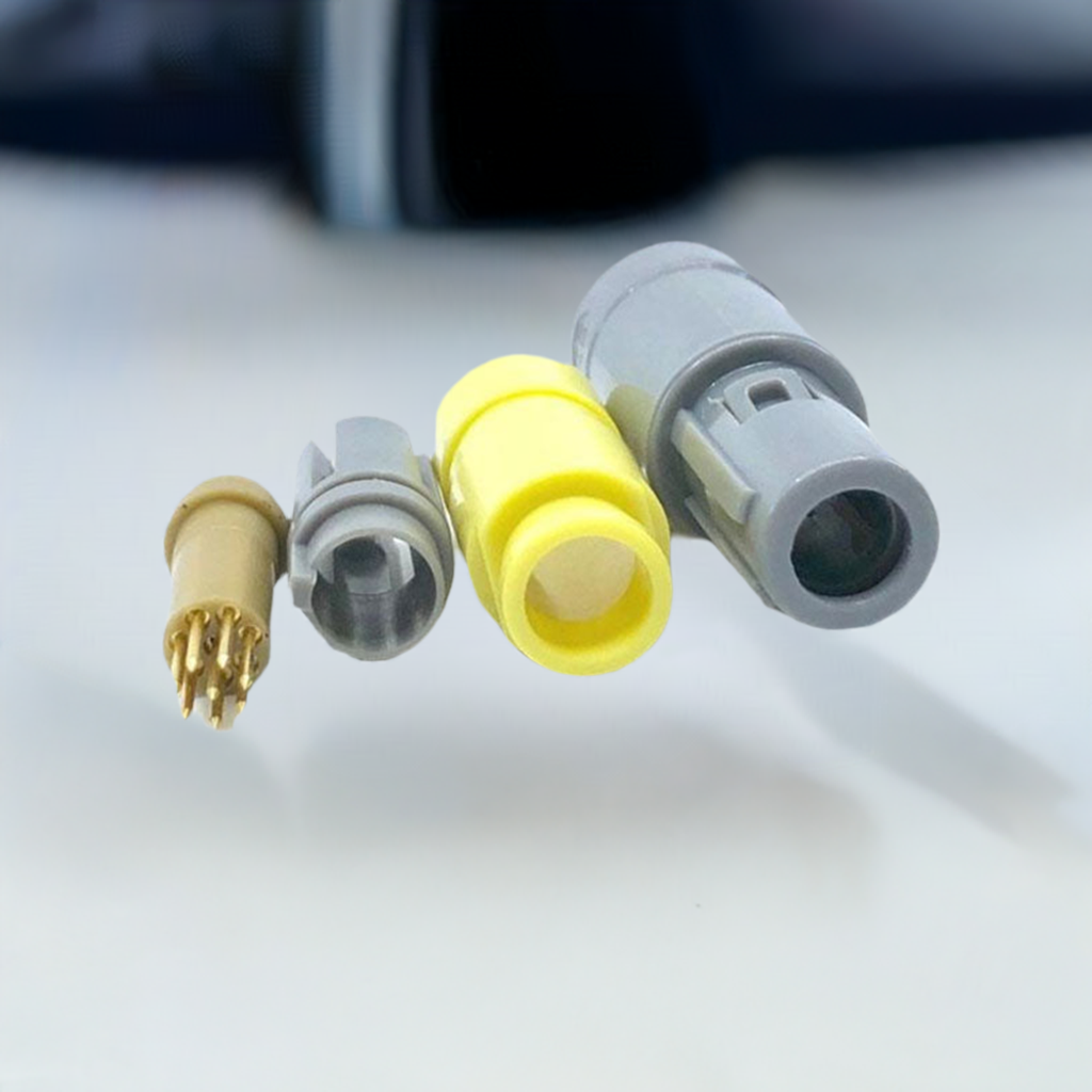 Lemo Plug Cap LEMO Connector Replacement Assembly – Capnography Supply