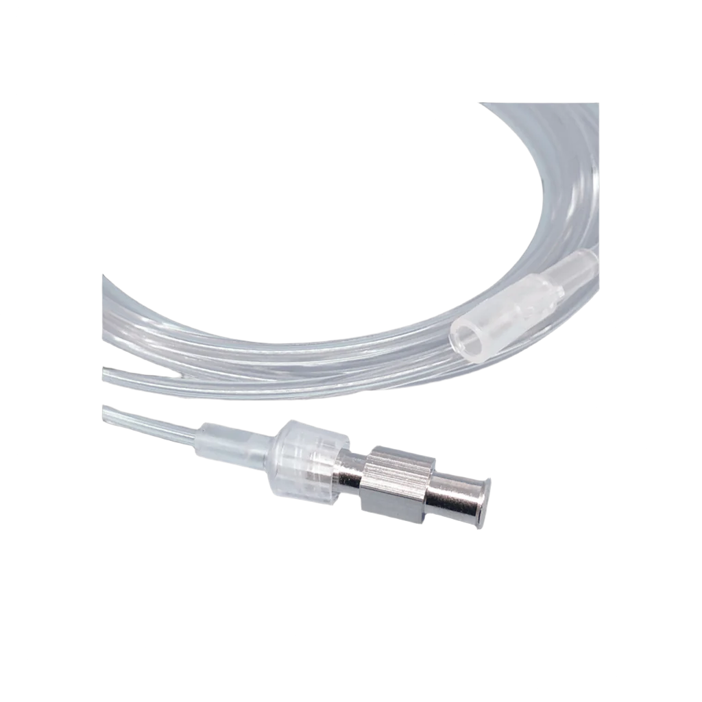 Female Luer Lock Reusable EtCO2 Male Sampling Line Adapter