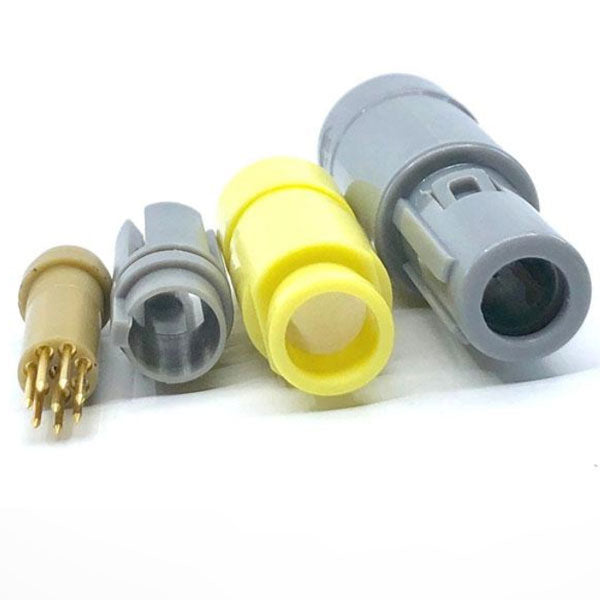 Lemo Plug Cap LEMO Connector Replacement Assembly – Capnography Supply