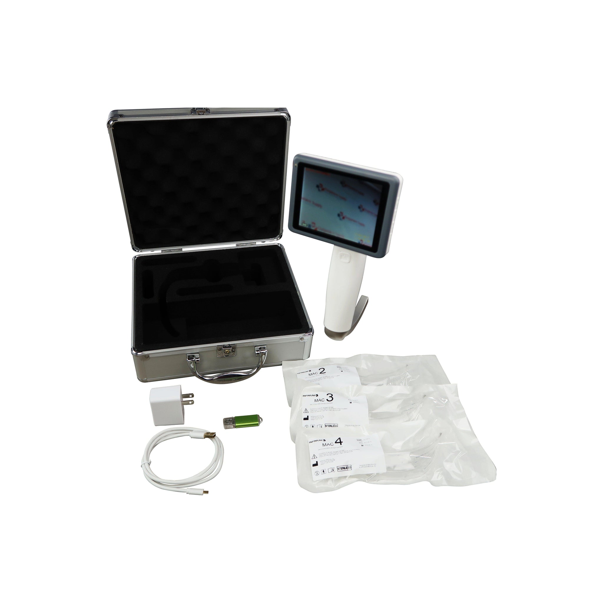 [collection-title]-ClearVue Video Laryngoscope (Disposable Blade)-Video Laryngoscope-Capnography Supply
